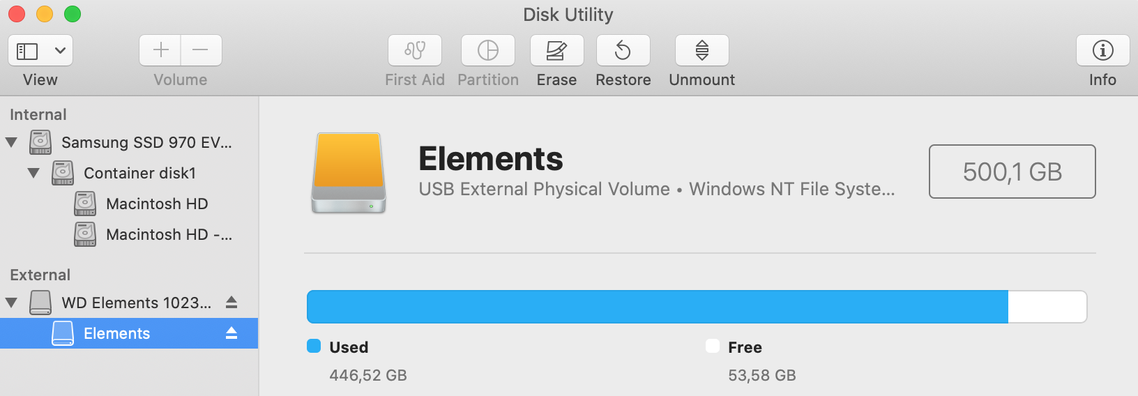 wd disk utility for mac
